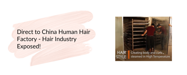 China human hair industry video