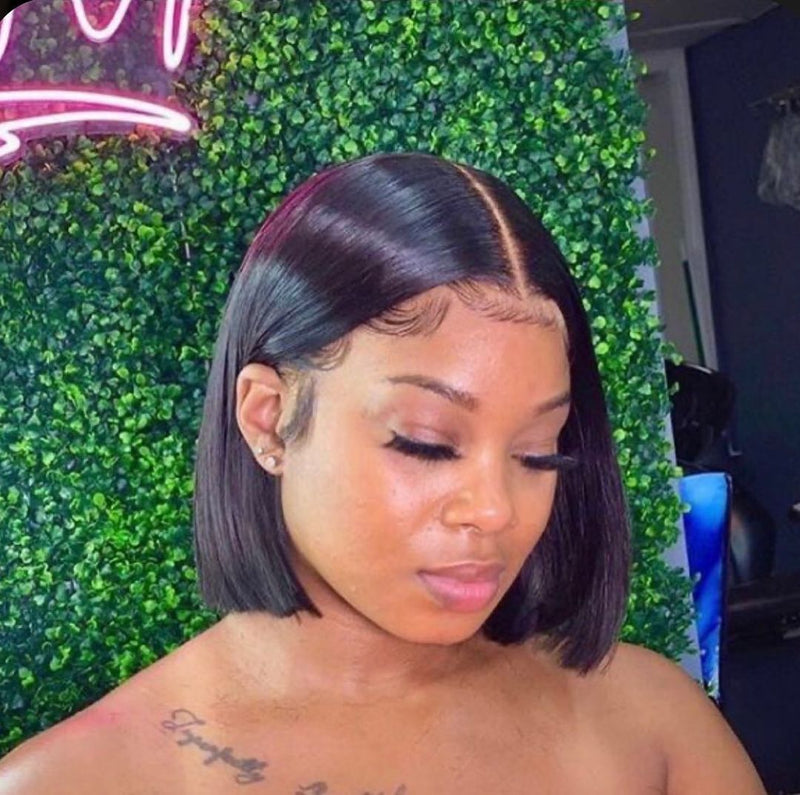Straight Bob 13x4 Lace Frontal Wig